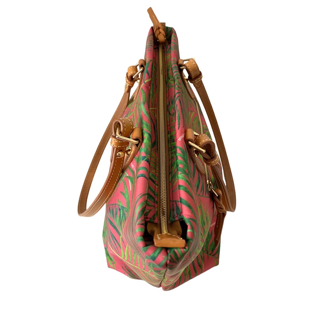 Dooney & Bourke Nylon Pink Siesta Key Devon Tote - Picture 4 of 16